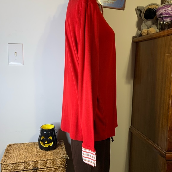 Fashion Bug Red Layered Look Sweater - Picture 5 of 8